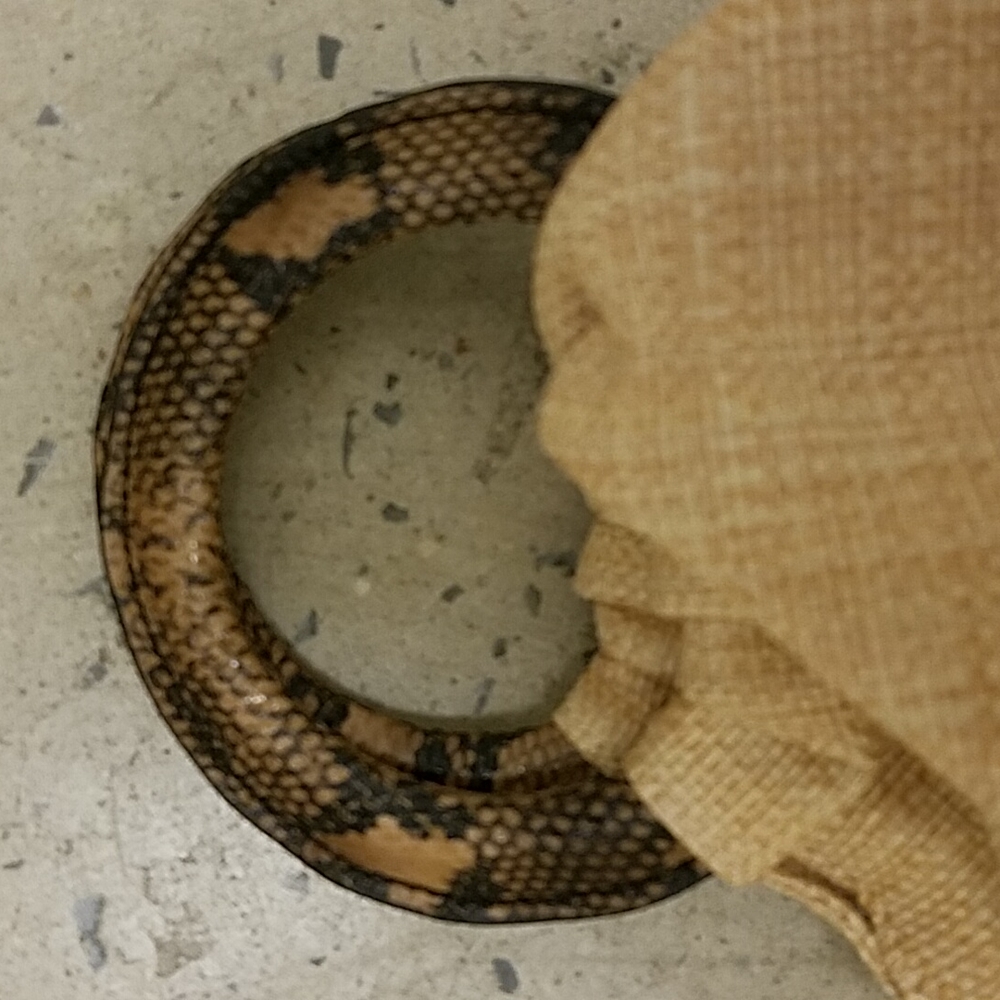 House of want tan and snakeskin handle mini purse - Picture 2 of 5
